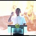 Menteri ESDM, Bahlil Lahadalia Saat menyampaikan laporan jelang Groundbreaking Proyek Strategis Nasional Liquefied Natural Gas (LNG) Abadi Masela, Maluku, Kamis (16/7/2026). (Tangkapan Layar Youtube/Sekretariat Presiden)