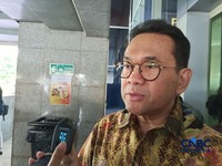 Menteri Perdagangan (Mendag) Budi Santoso saat ditemui di Kompleks Parlemen, Jakarta, Kamis (16/7/2026). (CNBC Indonesia/Martyasari Rizky)