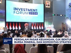 OJK Bentuk Bursa Mineral & Komoditas Strategis