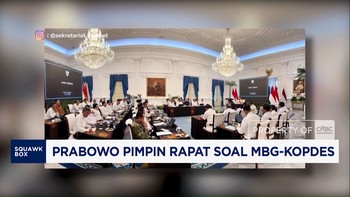 Prabowo Pimpin Rapat Soal MBG-Kopdes