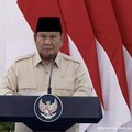 Presiden Prabowo Subianto saat menyampaikan sambutan dalam Groundbreaking Proyek Strategis Nasional Liquefied Natural Gas (LNG) Abadi Masela, Maluku, Kamis (16/7/2026). (Tangkapan Layar Youtube/Sekretariat Presiden)