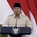 Presiden Prabowo Subianto saat menyampaikan sambutan dalam Groundbreaking Proyek Strategis Nasional Liquefied Natural Gas (LNG) Abadi Masela, Maluku, Kamis (16/7/2026). (Tangkapan Layar Youtube/Sekretariat Presiden)