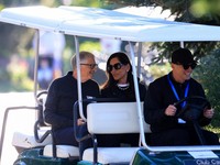 Salah satu pendiri Microsoft, Bill Gates, menghadiri Konferensi Media dan Teknologi Allen and Co. Sun Valley tahunan di Sun Valley Resort di Sun Valley, Idaho, AS, 10 Juli 2026.  (REUTERS/Brendan McDermid)