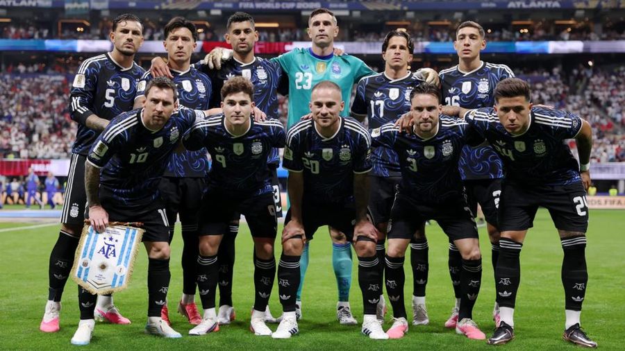 Foto: Tim Nasional Argentina. (Dokumentasi Federasi Sepakbola Argentina)