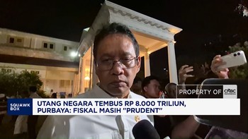 Utang Negara Tembus Rp8.000T, Purbaya: Fiskal Masih "Prudent"