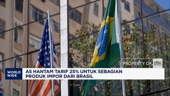 AS Hantam Tarif 25% untuk Sebagian Produk Impor dari Brasil
