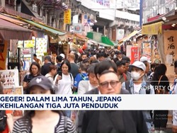 Geger! Dalam Lima Tahun, Jepang Kehilangan Tiga Juta Penduduk