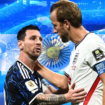 Bungkam Inggris, Messi & Argentina Pecahkan Rekor Piala Dunia
