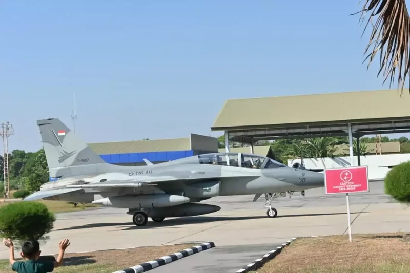 Jet Tempur T-50i Golden Eagel. (Dok. TNI AU)