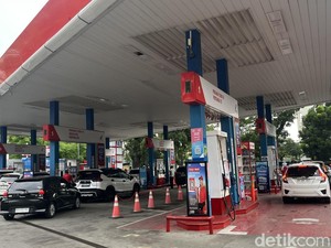 Antrean BBM di SPBU Medan Mulai Lancar, Pengendara Tak Perlu Tunggu Lama
