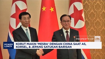 Korut Makin 'Mesra' Dengan China Saat AS, Korsel, & Jepang Satukan Barisan