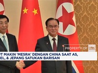 Korut Makin 'Mesra' Dengan China Saat AS, Korsel, & Jepang Satukan Barisan