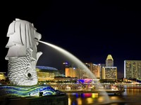 Merlion Park Singapura. (Dok. visitsingapore.com)