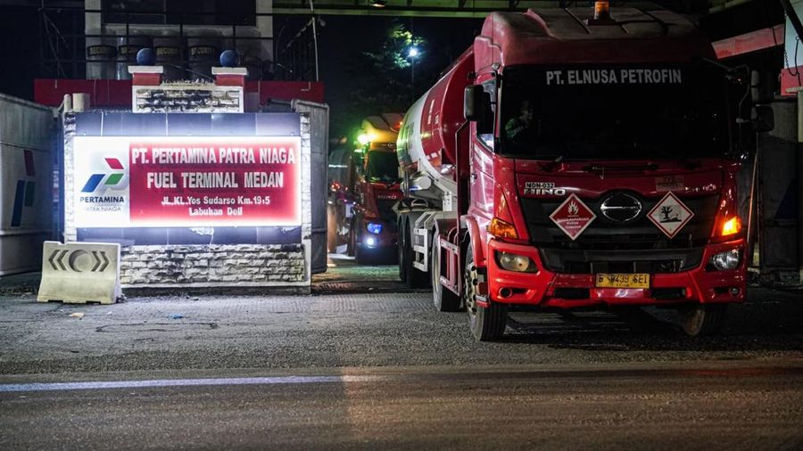 Pertamina memastikan distribusi BBM di Sumatra Utara semakin membaik.. (Dok: Pertamina)