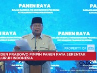 Prabowo Pimpin Panen Raya Serentak di 43 Titik