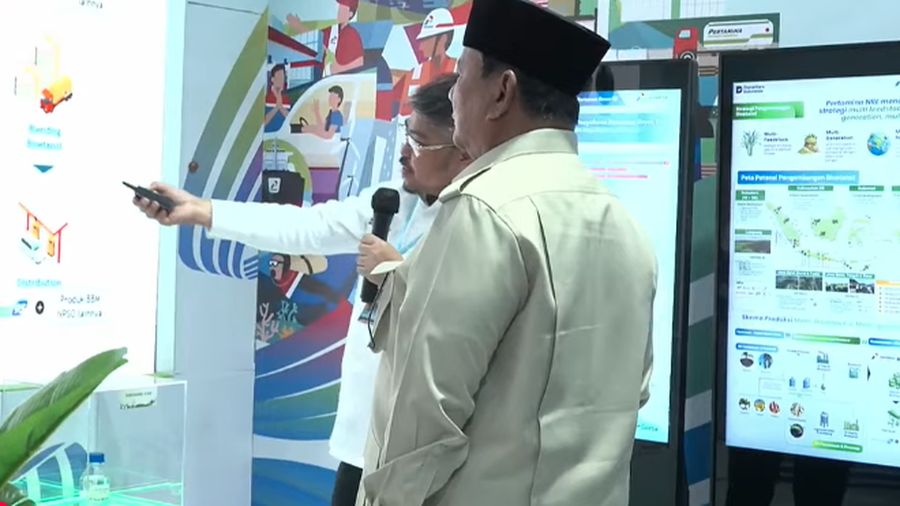 Presiden Prabowo Subianto pimpin Panen Raya Serentak di Seluruh Indonesia Bersama TNI, 17 Juli 2026. (YouTube/Sekretariat Presiden)