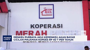 Purbaya Akui Kemenkeu Akan Bayar Cicilan Pinjaman Kopdes Rp40 T/Tahun