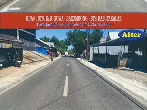 Progres Paket 2 MYP Sulsel Pembangunan Jalan di Gowa, Takalar dan Jeneponto