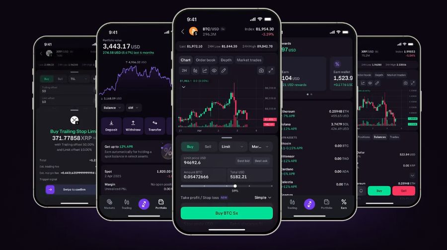 Trading kripto Kraken. (Dok.kraken)