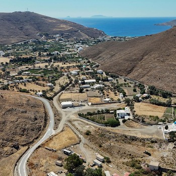 Tujuh pulau Yunani di Laut Aegean telah menetapkan status darurat akibat kekeringan pada tahun ini, Senin (13/7/2026). (REUTERS/Louisa Gouliamaki)