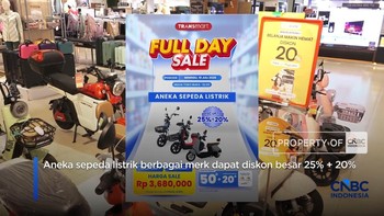 Ayo Borong! Sepeda Listrik Banting Harga