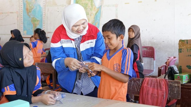 Pertamina Perkuat Edukasi Lingkungan di Kawasan Pesisir Medan