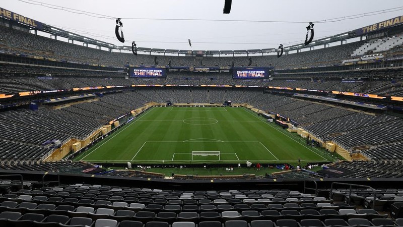 Laga final Piala Dunia 2026 akan digelar di New York New Jersey Stadium atau MetLife Stadium. Spanyol dan Argentina akan bermain di salah satu stadion paling besar di Liga Football Nasional (NFL). (REUTERS/Amanda Perobelli)