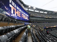 Laga final Piala Dunia 2026 akan digelar di New York New Jersey Stadium atau MetLife Stadium. Spanyol dan Argentina akan bermain di salah satu stadion paling besar di Liga Football Nasional (NFL). (REUTERS/Amanda Perobelli)