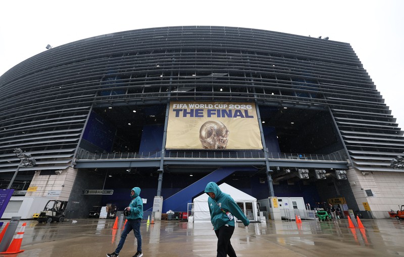 Laga final Piala Dunia 2026 akan digelar di New York New Jersey Stadium atau MetLife Stadium. Spanyol dan Argentina akan bermain di salah satu stadion paling besar di Liga Football Nasional (NFL). (REUTERS/Amanda Perobelli)