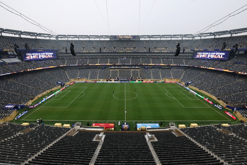Laga final Piala Dunia 2026 akan digelar di New York New Jersey Stadium atau MetLife Stadium. Spanyol dan Argentina akan bermain di salah satu stadion paling besar di Liga Football Nasional (NFL). (REUTERS/Amanda Perobelli)