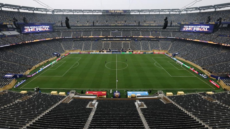 Laga final Piala Dunia 2026 akan digelar di New York New Jersey Stadium atau MetLife Stadium. Spanyol dan Argentina akan bermain di salah satu stadion paling besar di Liga Football Nasional (NFL). (REUTERS/Amanda Perobelli)