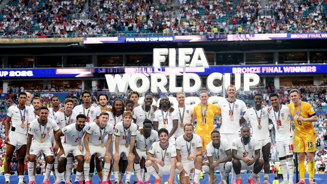 Inggris Robohkan Prancis Rebut Juara ke-3 Piala Dunia 2026