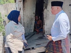 Dinsos Makassar Bantu Kakek Viral Hidup Sebatang Kara di Tamalate