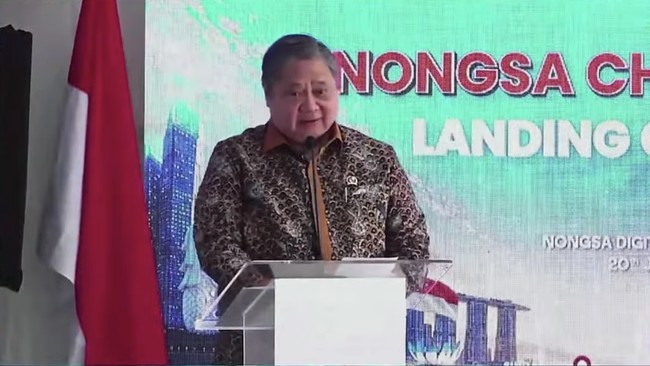 Airlangga Bandingkan RI-Singapura dengan Jakarta-Bogor, Bilang Begini