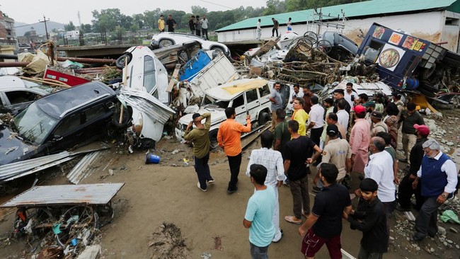 Hujan Ekstrem Picu Longsor dan Banjir Dahsyat, 25 Orang Meninggal