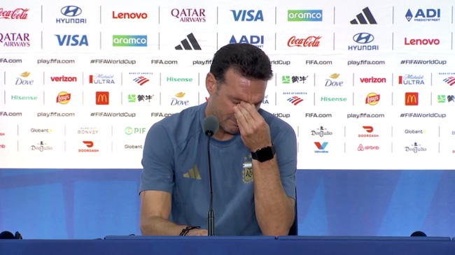 Lionel Scaloni Menangis Usai Argentina Gagal Juara Piala Dunia 2026