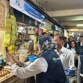 Peluncuran Warung Pangan di Pasar Tebet Timur, Senin (20/7/2026). (CNBC Indonesia/Elga Nurmutia)