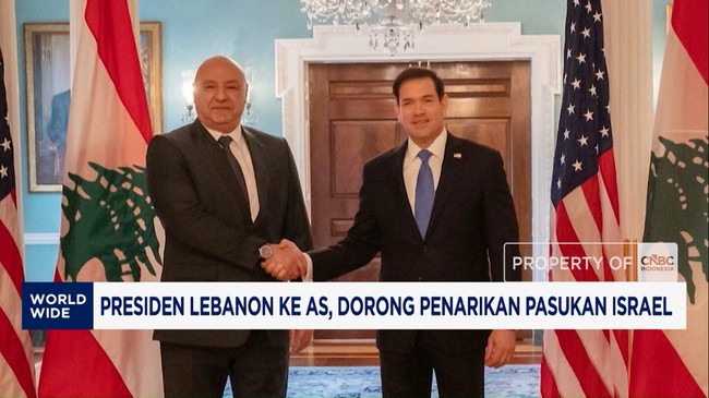 Video: Presiden Lebanon ke AS, Dorong Penarikan Pasukan Israel