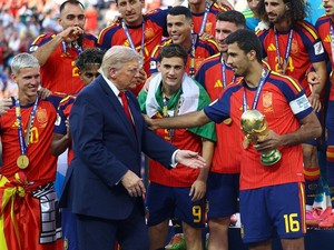 Kata Donald Trump Usai Kena Sindir Pemain Timnas Spanyol