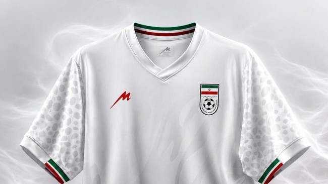 4 Jersey Lokal Dikenang di Piala Dunia: Cheetah Iran-Mosaik Uzbekistan