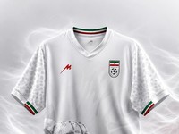 Jersey Timnas Iran produksi dari Majid. (Instagram/iran.jersey)