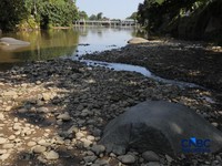 Bendung Katulampa Kering Kerontang, Sungai Bak Daratan-Warga Ketakutan