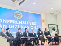 Konferensi pers di Kantor BGN, Jakarta, Selasa (21/7/2026). (CNBC Indonesia/Martyasari Rizky)