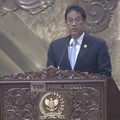 Menteri Keuangan (Menkeu), Purbaya Yudhi Sadewa saat dalam Rapat Paripurna DPR RI ke-26 Masa Persidangan V Tahun Sidang 2025–2026 di Komplek Parlemen, Jakarta, Selasa (21/7/2026). (Tangkapan Layar Youtube/DPR RI)