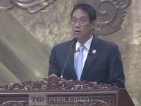 Menteri Keuangan (Menkeu), Purbaya Yudhi Sadewa saat dalam Rapat Paripurna DPR RI ke-26 Masa Persidangan V Tahun Sidang 2025–2026 di Komplek Parlemen, Jakarta, Selasa (21/7/2026). (Tangkapan Layar Youtube/DPR RI)