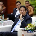 Menteri Keuangan (Menkeu), Purbaya Yudhi Sadewa saat menyampaikan pemaparan dalam konferensi pers APBN KiTa Edisi Juli 2026 di kantor pusat Kementerian Keuangan, Jakarta Pusat, Selasa (21/7/2026). (CNBC Indonesia/Muhammad Sabki)
