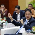 Menteri Keuangan (Menkeu), Purbaya Yudhi Sadewa saat menyampaikan pemaparan dalam konferensi pers APBN KiTa Edisi Juli 2026 di kantor pusat Kementerian Keuangan, Jakarta Pusat, Selasa (21/7/2026). (CNBC Indonesia/Muhammad Sabki)
