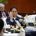 Menteri Keuangan (Menkeu), Purbaya Yudhi Sadewa saat menyampaikan pemaparan dalam konferensi pers APBN KiTa Edisi Juli 2026 di kantor pusat Kementerian Keuangan, Jakarta Pusat, Selasa (21/7/2026). (CNBC Indonesia/Muhammad Sabki)