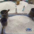 Pantauan harga pangan di Pasar Rumput, Jakarta Selatan, Selasa (21/7/2026). (CNBC Indonesia/Martyasari Rizky)