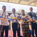 Peresmian uji coba bus hidrogen, dalam acara Global Hydrogen Ecosystem Summit (GHES) 2026, di JCC, Jakarta. Selasa (21/7/2026). (CNBC Indonesia/Firda Dwi Muliawati)